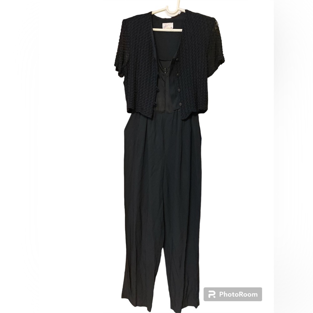 DANI MICHAELS vintage 1970 jumpsuit size: 10,